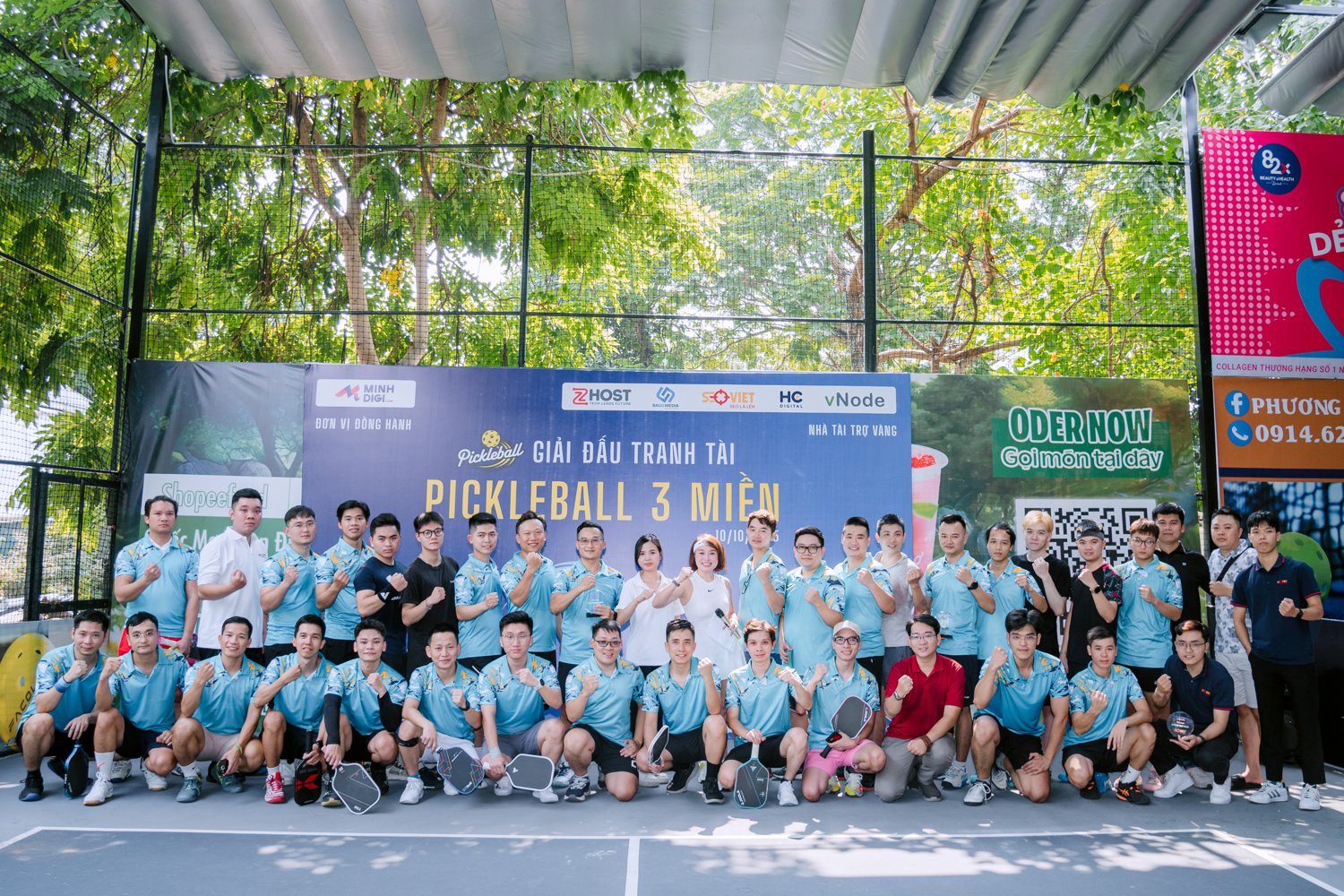 MinhDigi tại giải Pickleball 3 Miền