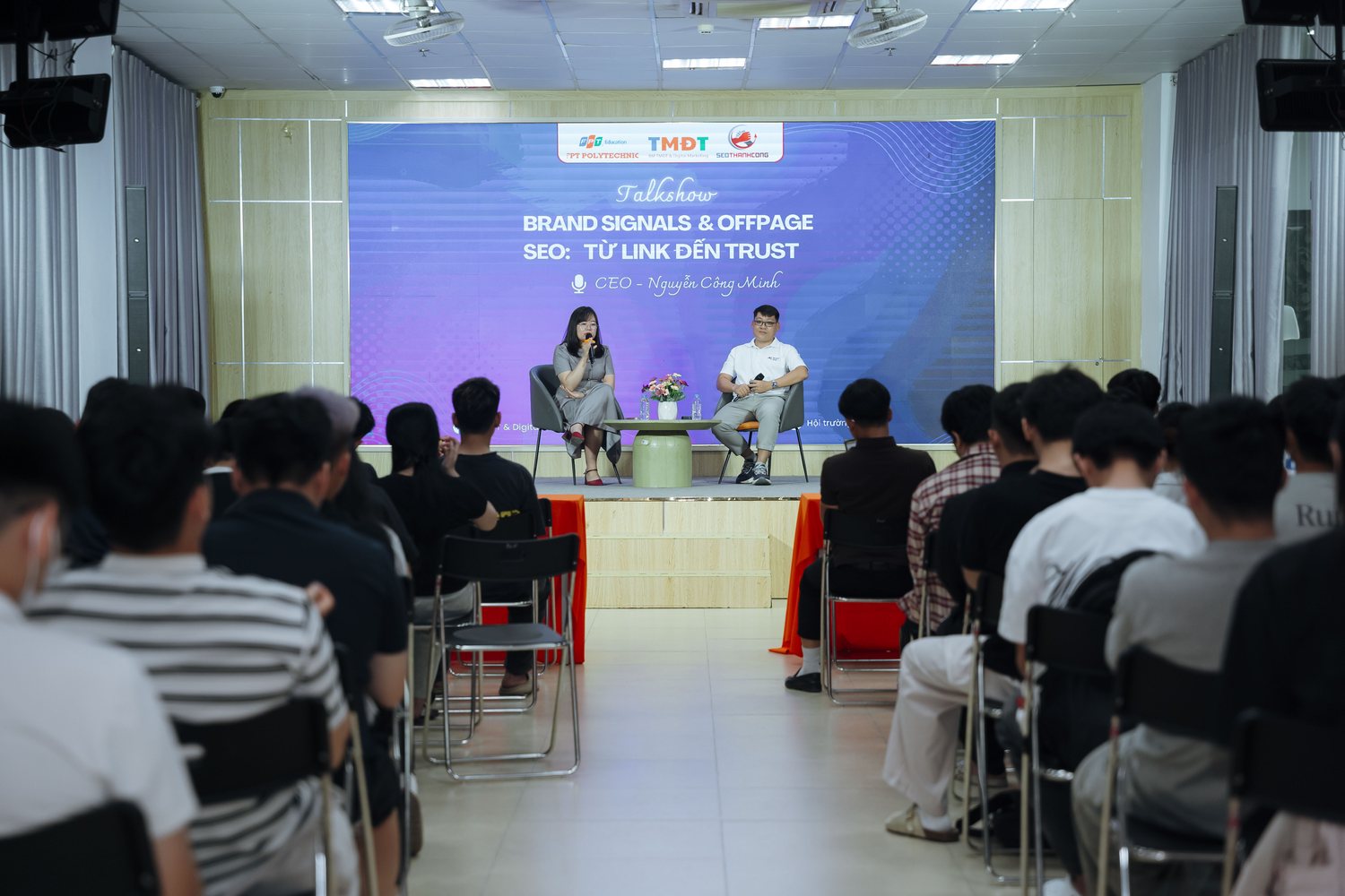 Chuyên gia SEO Nguyễn Công Minh đào tạo