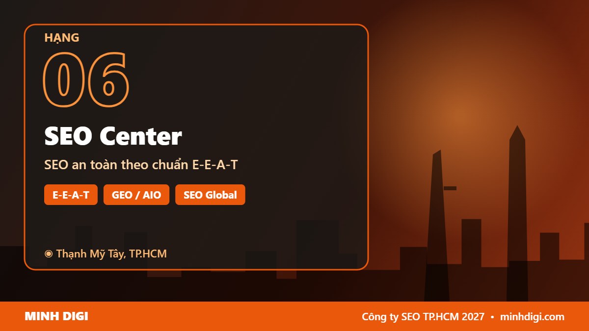 Công ty SEO TP.HCM SEO Center – hạng 6